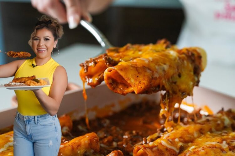 My Go To TEX-MEX BEEFY ENCHILADAS: Fast & Easy Enchilada Recipe