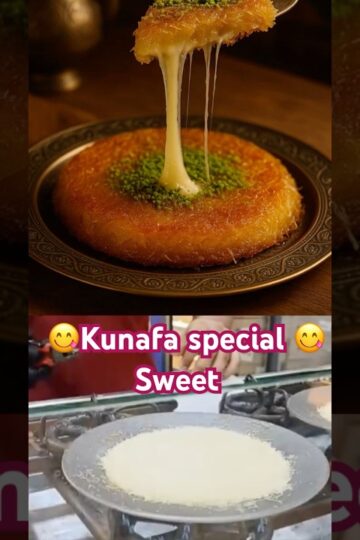 Kunafa llSaudi special sweet l #shorts #shortsfeed
