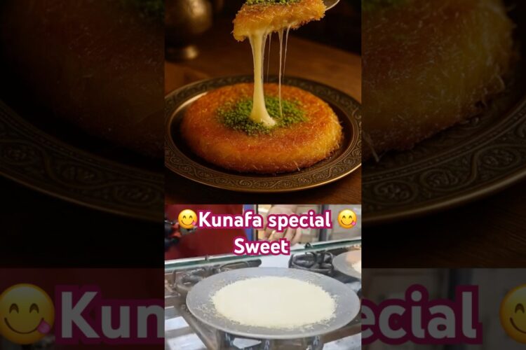 Kunafa llSaudi special sweet l #shorts #shortsfeed