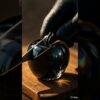 ASMR Glass Apple Cutting – AI Generated”