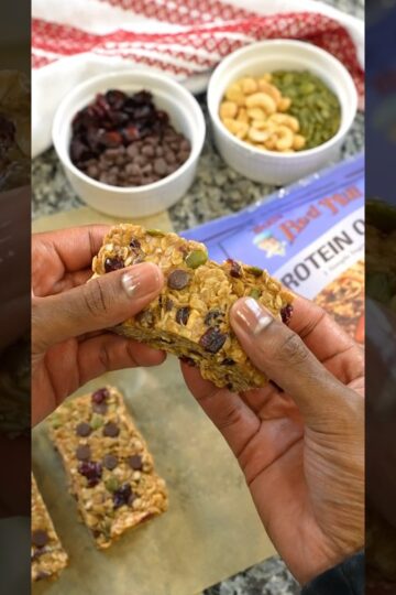 Homemade Chewy Protein Granola Bars