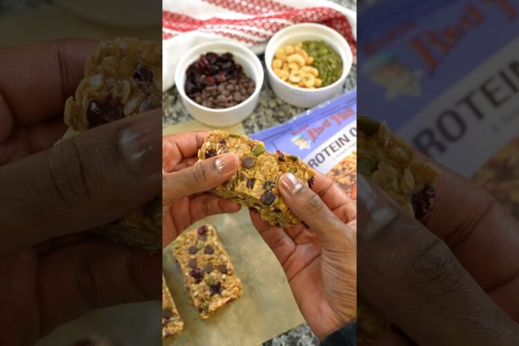 Homemade Chewy Protein Granola Bars