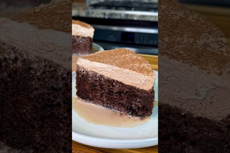 Chocolate Tres Leches Cake Pastel #shorts