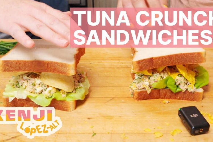 My Tuna Crunch Sandwiches from NYT Cooking | Kenji's Cooking Show