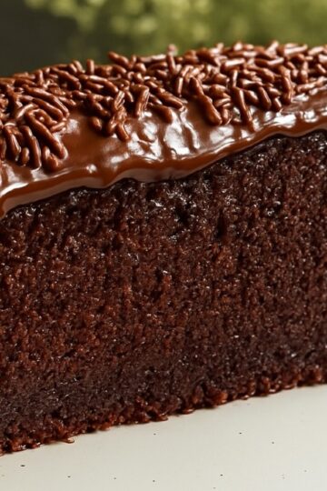 Easy Chocolate Fudge Cake! Small Cake recipe to make at home! Chocolate Cake Recipe