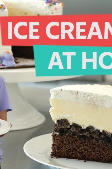 How to Make and Decorate an Ice Cream Cake at Home Oreo Cookie Flavor | Allrecipes