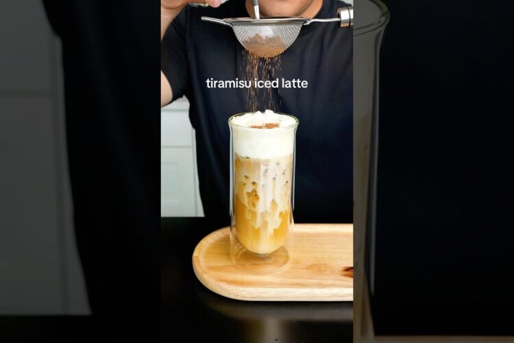 tiramisu iced coffee (minimal cuts)