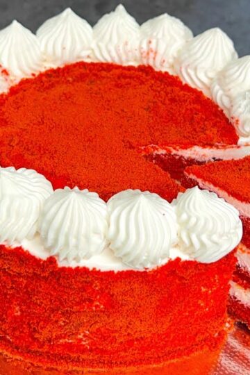 Red Velvet Cake Recipe | Red Velvet Cake Without Oven | Red Velvet Cake in Pressure Cooker
