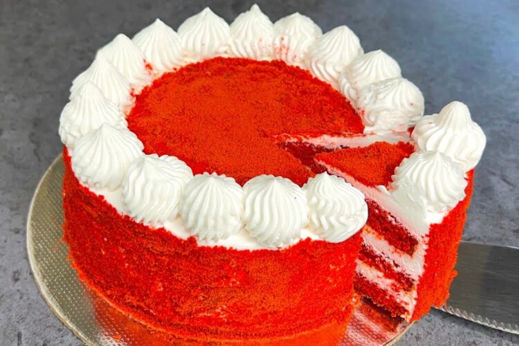 Red Velvet Cake Recipe | Red Velvet Cake Without Oven | Red Velvet Cake in Pressure Cooker