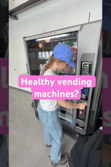 Healthy snacks in vending machines 👎🏼 #vendingmachine #vending #passiveincome #sidehustle
