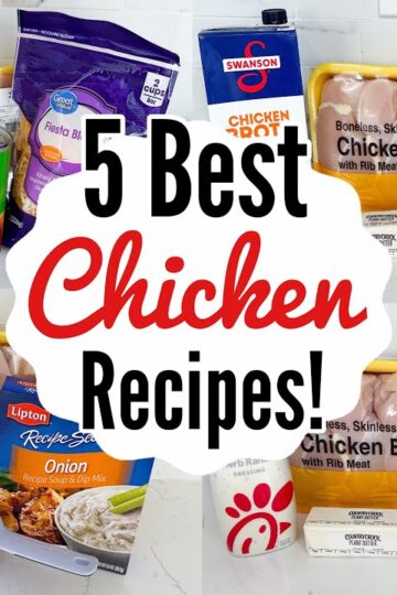 5 BEST & EASIEST CHICKEN RECIPES | Fast Tasty Chicken Dinners You'll Make On Repeat! | Julia Pacheco