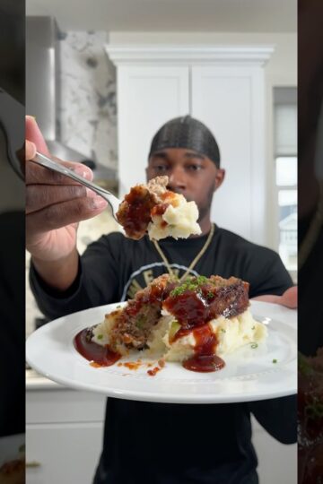 Meatloaf and Mashed Potatoes #onestopchop