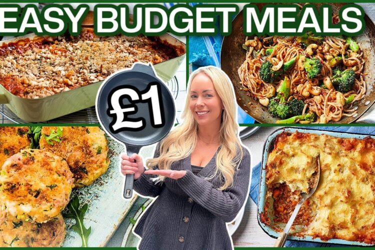 £1 MEALS THAT YOUR FAMILY WILL LOVE! Budget Friendly Dinner Ideas
