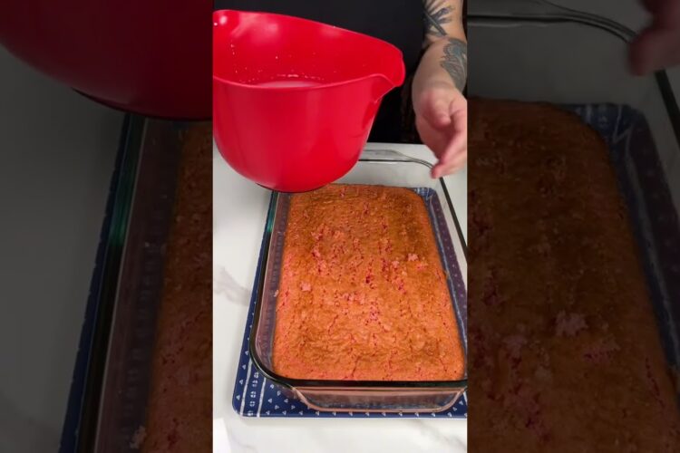 Strawberry Shortcake Tres Leches Cake