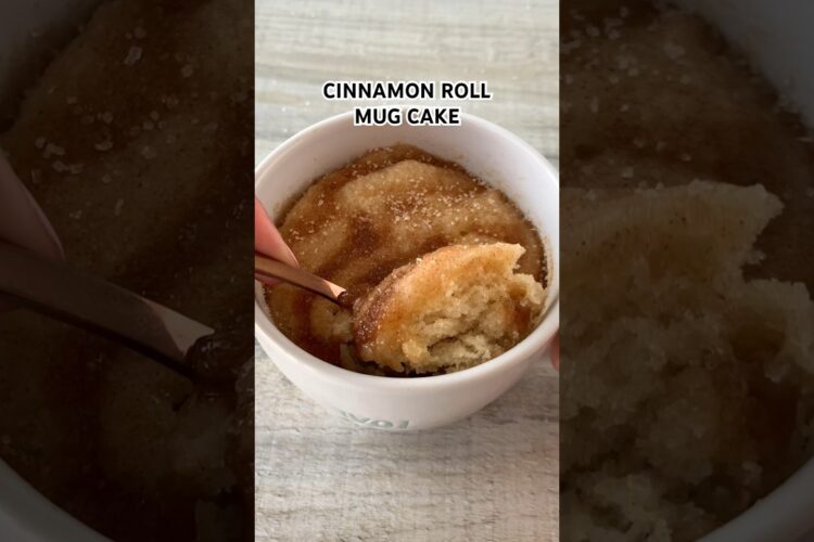 Easy movie time mug cake #recipe #cake #baking
