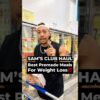 The best PREMADE meals that are high protein & low calorie from Sam’s Club‼️