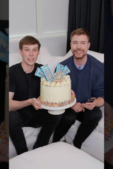 Making MrBeast’s Birthday Cake!