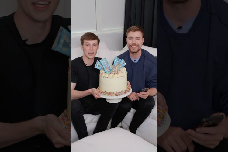 Making MrBeast’s Birthday Cake!