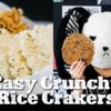 Yummy Japanese rice crackers within 10 minutes!【Gluten Free & Vegan】