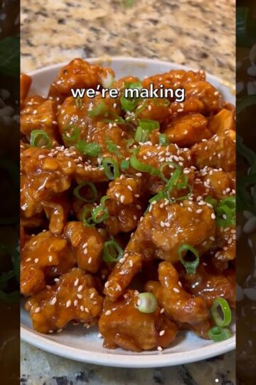 Better than takeout orange chicken 🍊🐔
