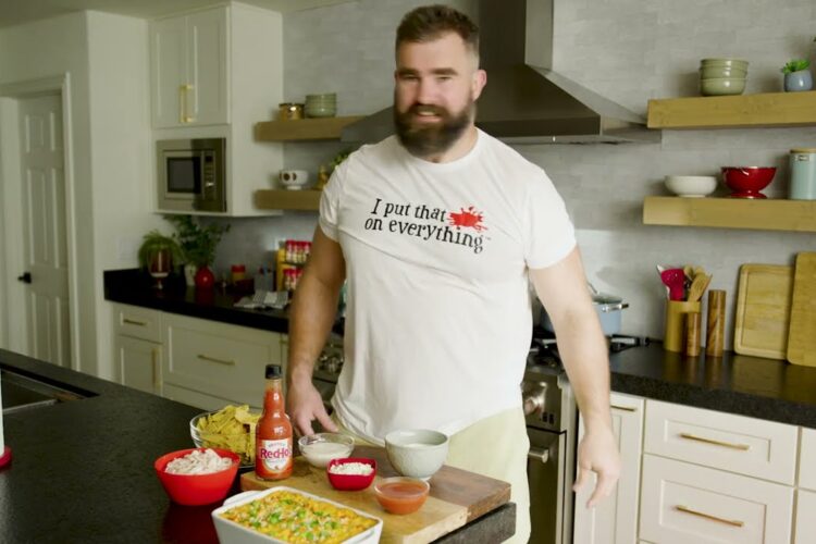Buffalo Chicken Dip with Jason Kelce