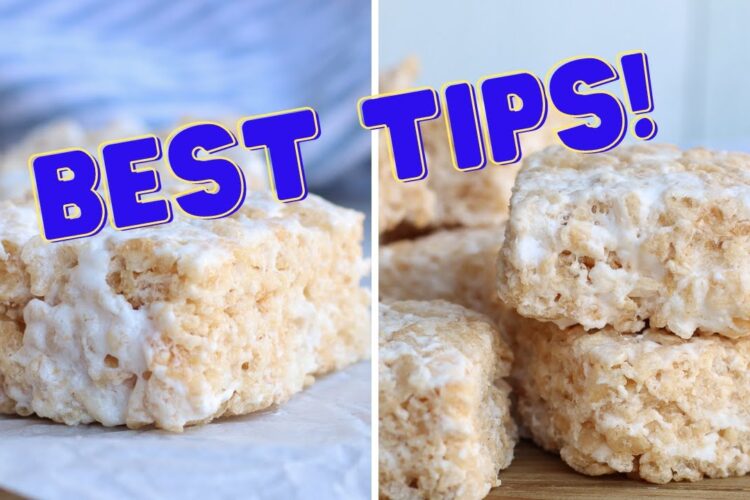 Secrets to The BEST Rice Krispie Treats