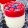LA PANNA COTTA AUX FRUITS ROUGES SANS GÉLATINE 🍓 DESSERT D’ÉTÉ RAFRAÎCHISSANT☀️ Deli Cuisine