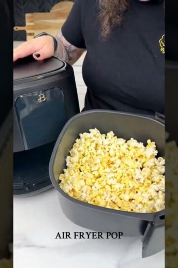 Crispy Air Fryer Popcorn: Snack Time Just Got Better!