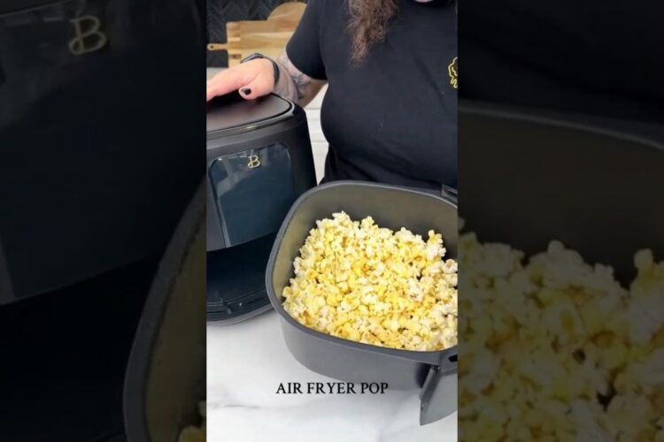 Crispy Air Fryer Popcorn: Snack Time Just Got Better!