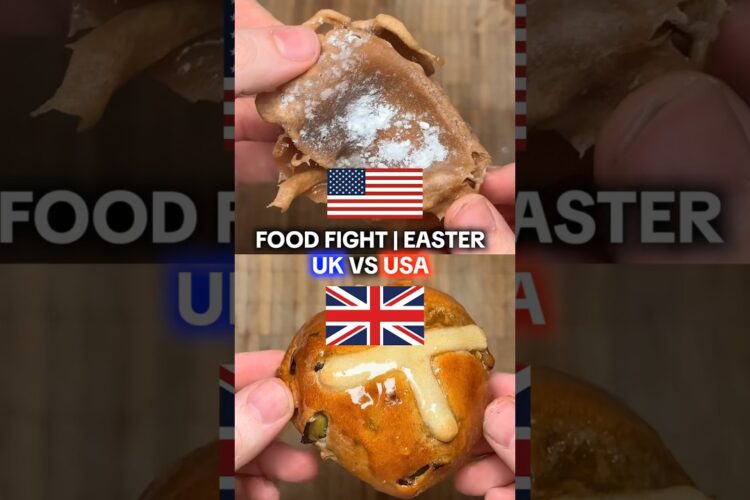 UK vs USA | Easter Food