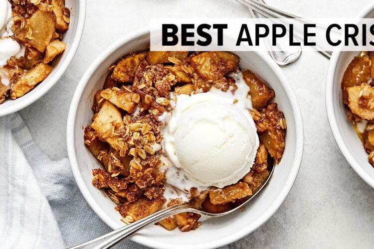The Best APPLE CRISP Recipe (Better Than Apple Pie!)