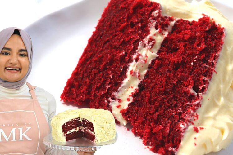 I came up with the SOFTEST RED VELVET CAKE recipe you will ever eat