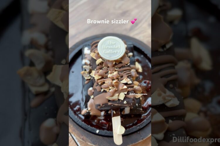 Brownie sizzler 🥵😍#youtubeshorts#ytshorts#short#shortsvideo#shortfeed#sizzler#brownie#shortsviral