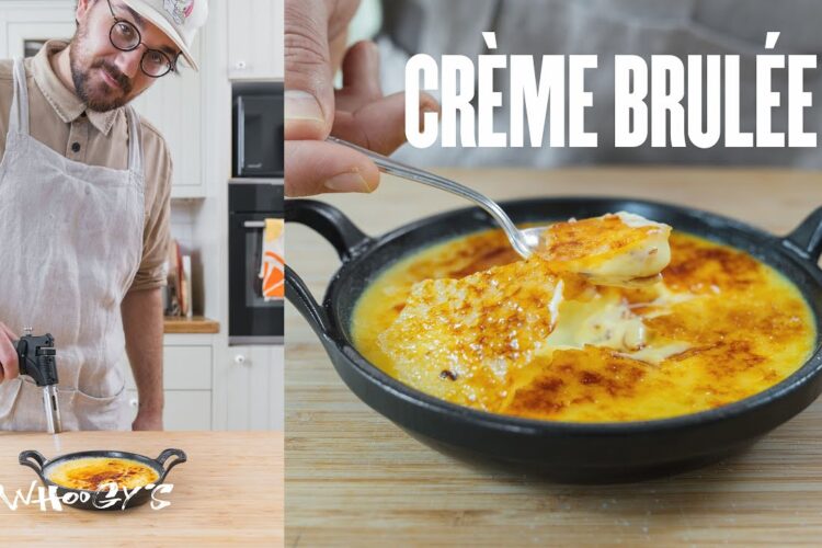 Crème brulée facile & ultra-onctueuse 🥣 🔥