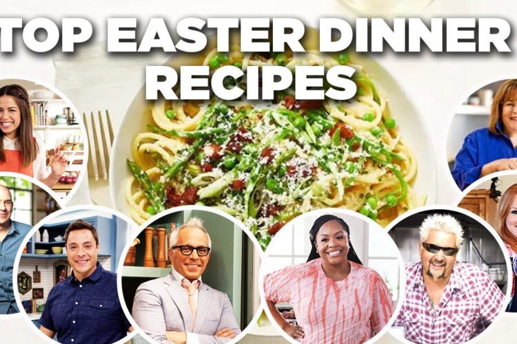 Food Network Chefs' Top 10 Easter Dinner Main Course Recipe Videos
