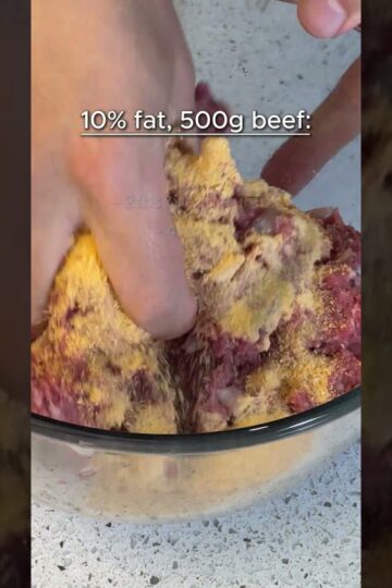 Easy to make juicy gourmet burger 🍔✨