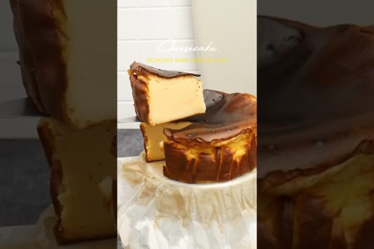 cheese cake viral tanoa oven ✨
