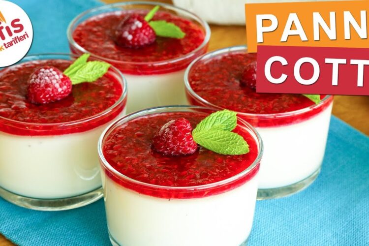 Dünyanın En Hafif Tatlısı PANNA COTTA