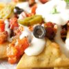 Nachos with Salsa & Cheese Sauce Recipe By Food Fusion