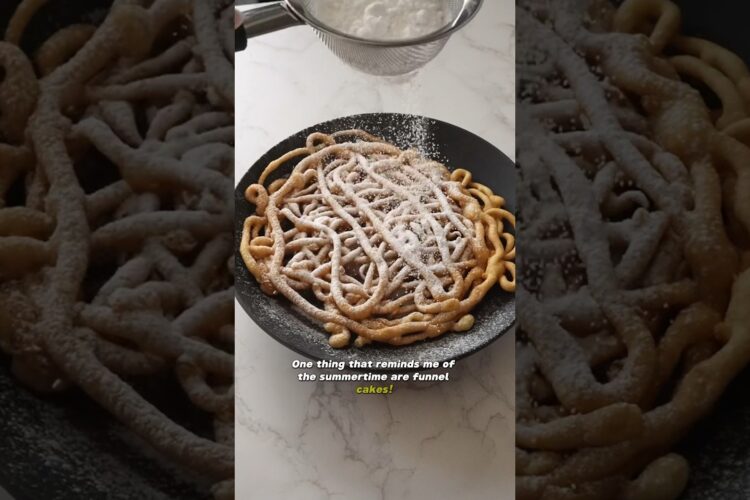 Funnel cakes are the best! #recipe