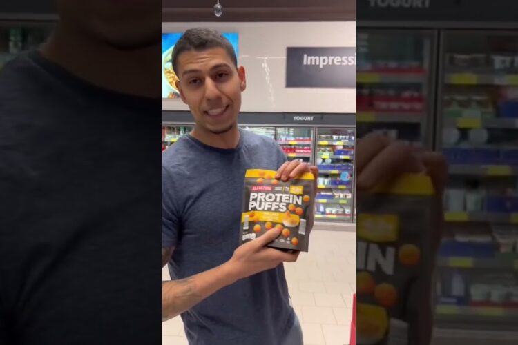 You wouldn’t believe this HIGH PROTEIN SNACK at Aldi #aldi #lowcalorie #highprotein #shorts #short