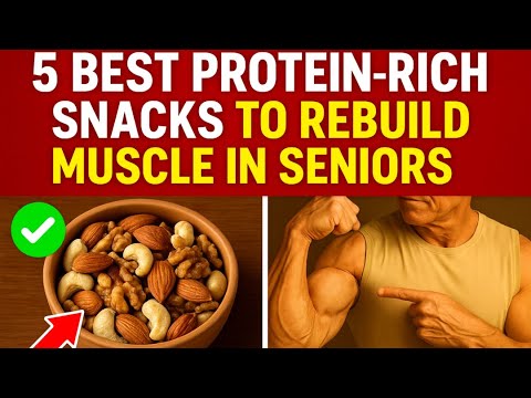 5 Best Protein-Rich Snacks to Rebuild Muscle in Seniors