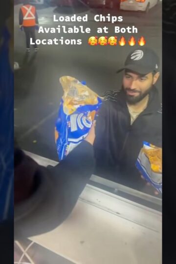 Introducing Loaded Chips and you can bring your own bag.. #foodtruck