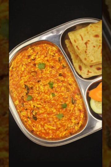 10 minute dinner recipes vegetarian | Best Side dish for chapati | Paneer Bhurji Recipe | Dinner