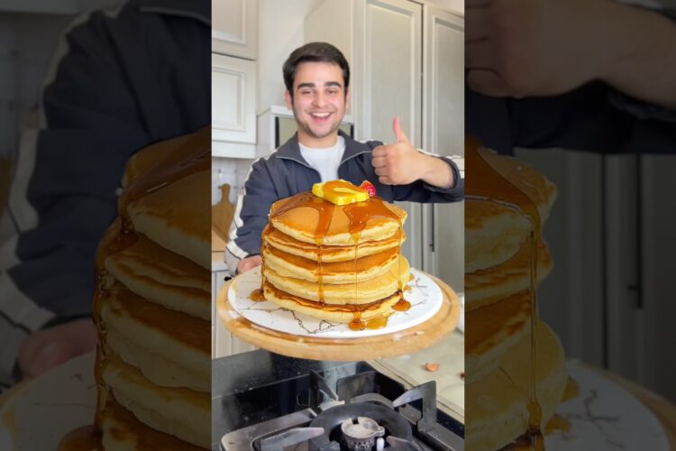 Fluffy Homemade Pancakes! 😍🥞 (Ramadan Recipe)