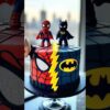 Spider Man vs Batman Cake! 🕷️🦇 Who Would YOU Pick First