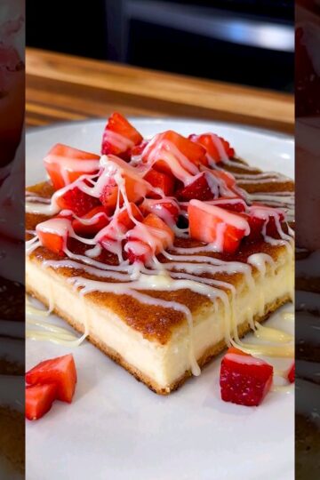 Creamy Churro Cheesecake Recipe #shorts