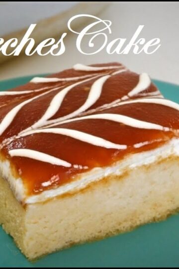 TRES LECHES CAKE -Milk Cake Turkish Style | Trileçe