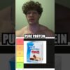 PROTEIN BAR TIER LIST! #fitness #gymlife #bodybuilders #fitgym #protein #diethacks #fit #gym #shorts