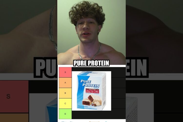 PROTEIN BAR TIER LIST! #fitness #gymlife #bodybuilders #fitgym #protein #diethacks #fit #gym #shorts